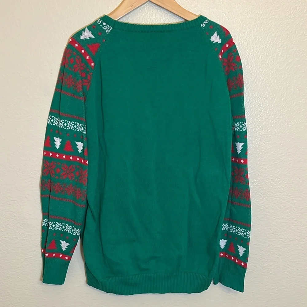 Ugly Christmas Oh Snap Gingerbread Man Sweater